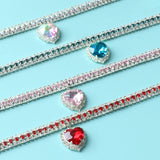 Crystal Pendant Pet Collar