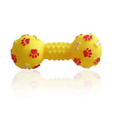 Rubber Chewing Toy with Squeaky Sound